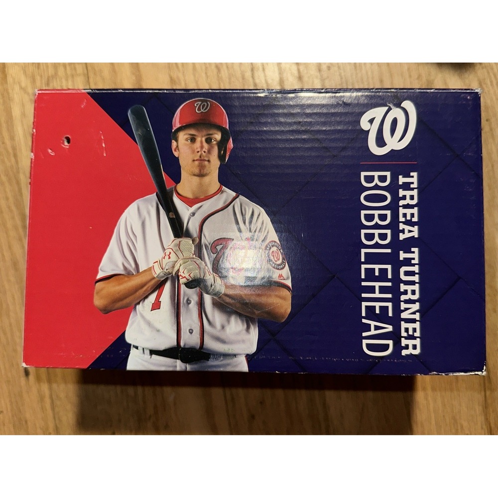 2017 Nationals TREA TURNER Bobblehead FIRST WASHINGTON ROOKIE Bobble Stadium SGA